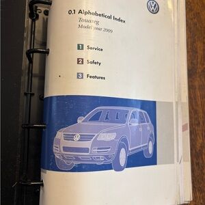 Volkswagen Touareg 2009 owners manual